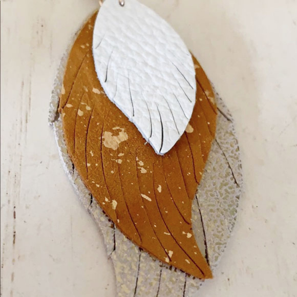 Layered Fringe Bohemian Earrings - Picture 3 of 4